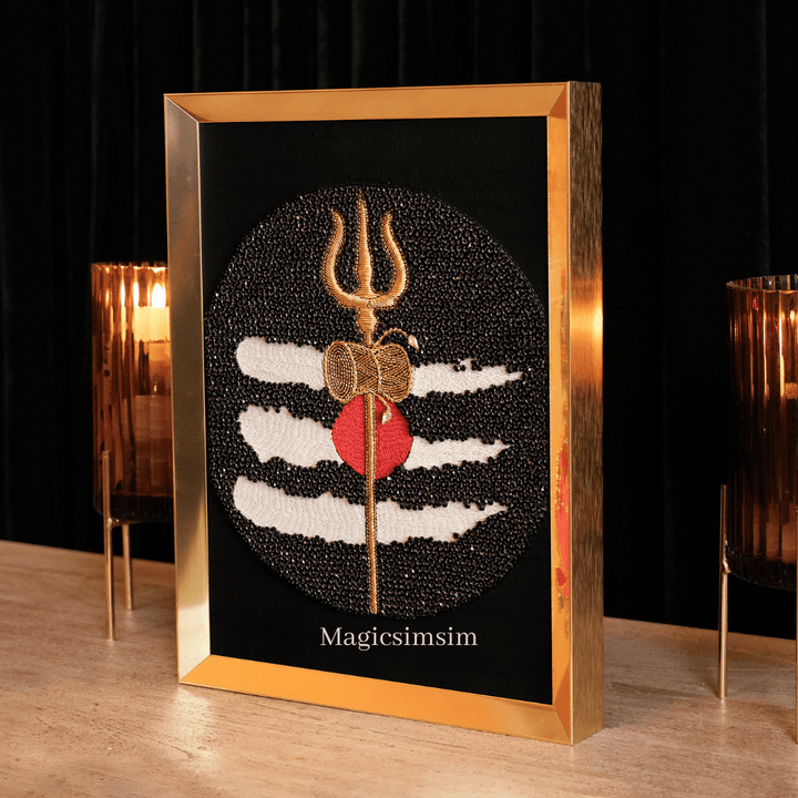 MagicSimSim Adi Yogi - 5 Pcs Set | 9 x 12 inches
