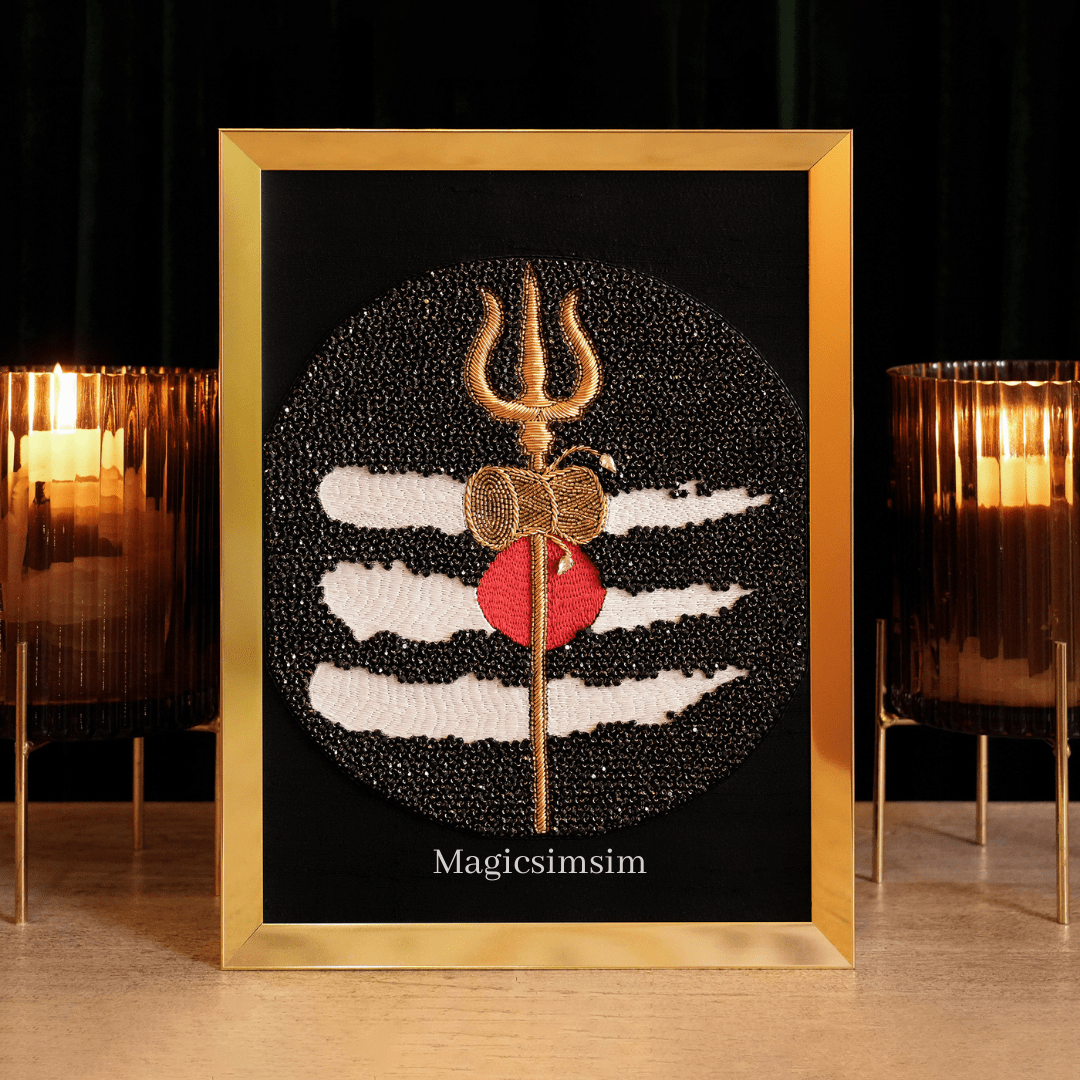 MagicSimSim Adi Yogi - 5 Pcs Set | 9 x 12 inches