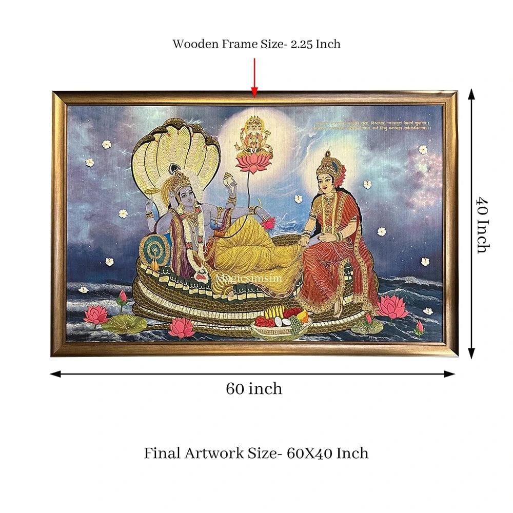 Magicsimsim Ananthasayanam | 5 ft X3.4 ft