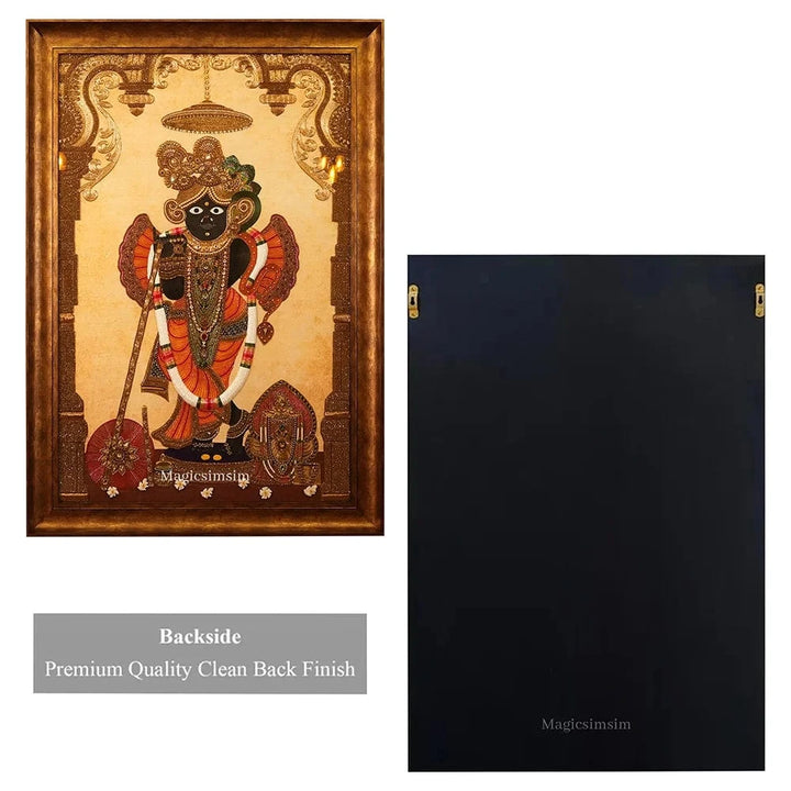 MagicSimSim Banke Bihari Ji | 3 ft X 4.6 ft