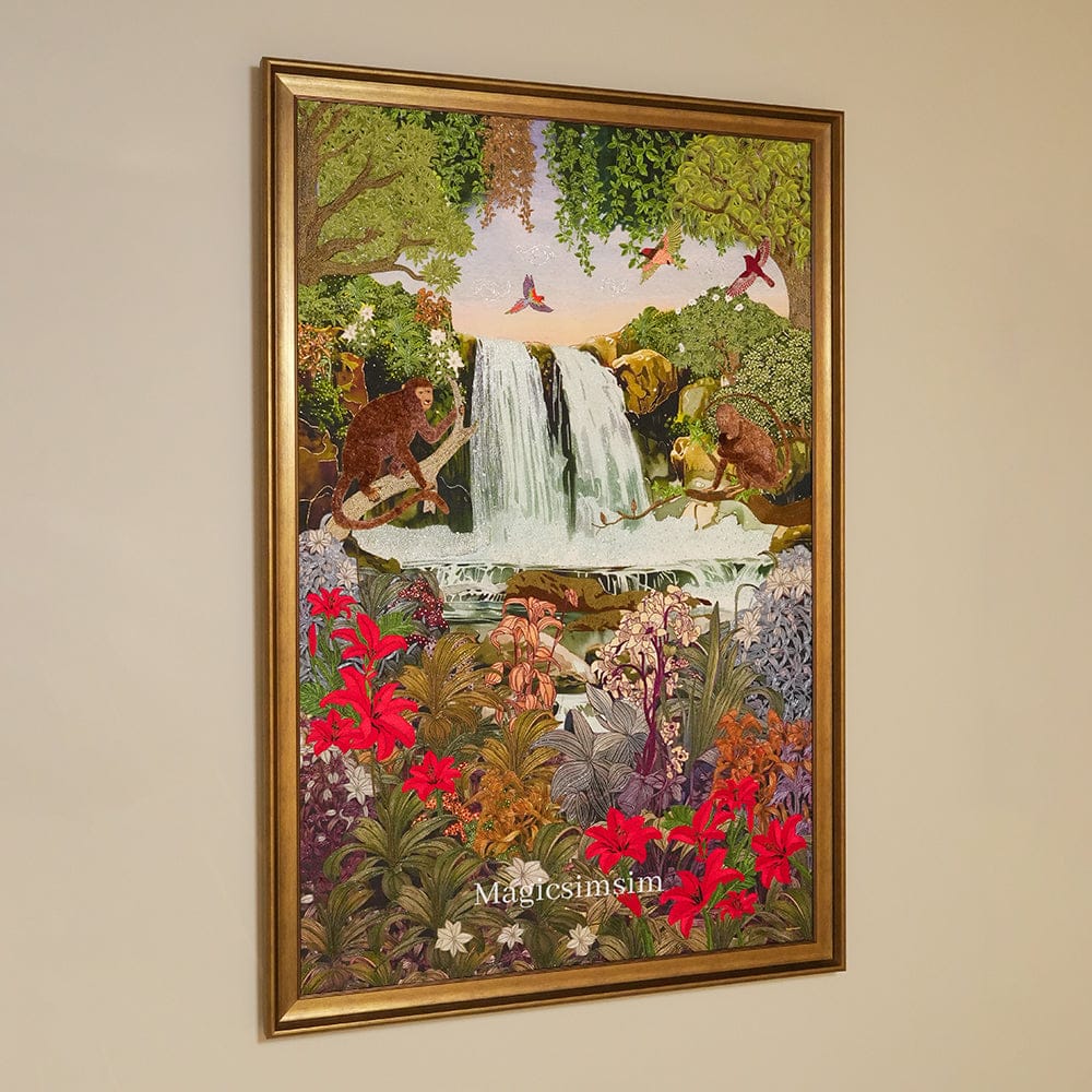 Magicsimsim Chitarkoot Art | 4 ft X 6 ft