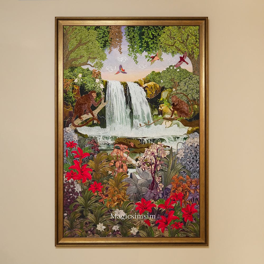 Magicsimsim Chitarkoot Art | 4 ft X 6 ft