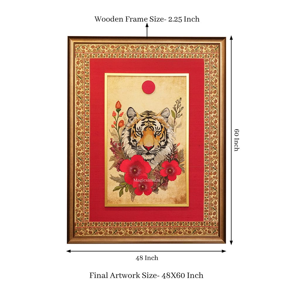 Magicsimsim Devi Art | 4 ft X 5 ft