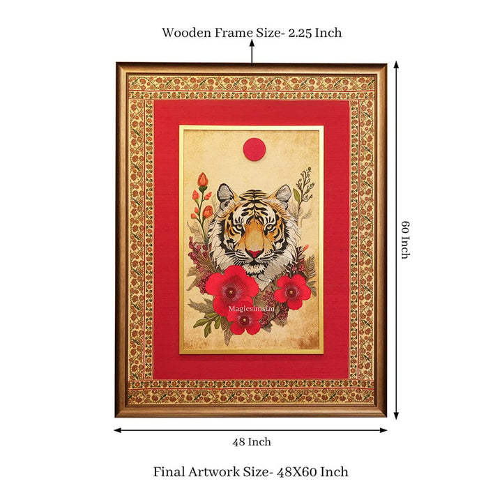 Magicsimsim Devi Art | 4 ft X 5 ft