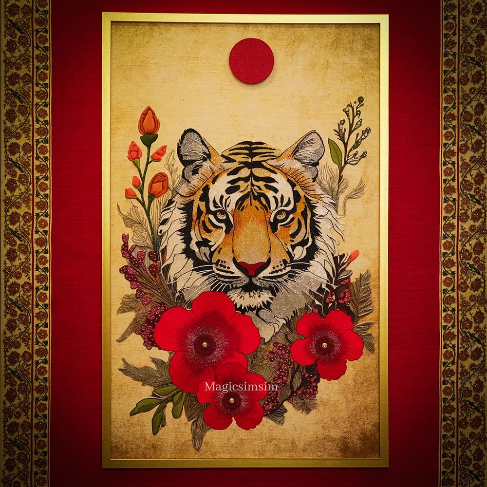 Magicsimsim Devi Art | 4 ft X 5 ft