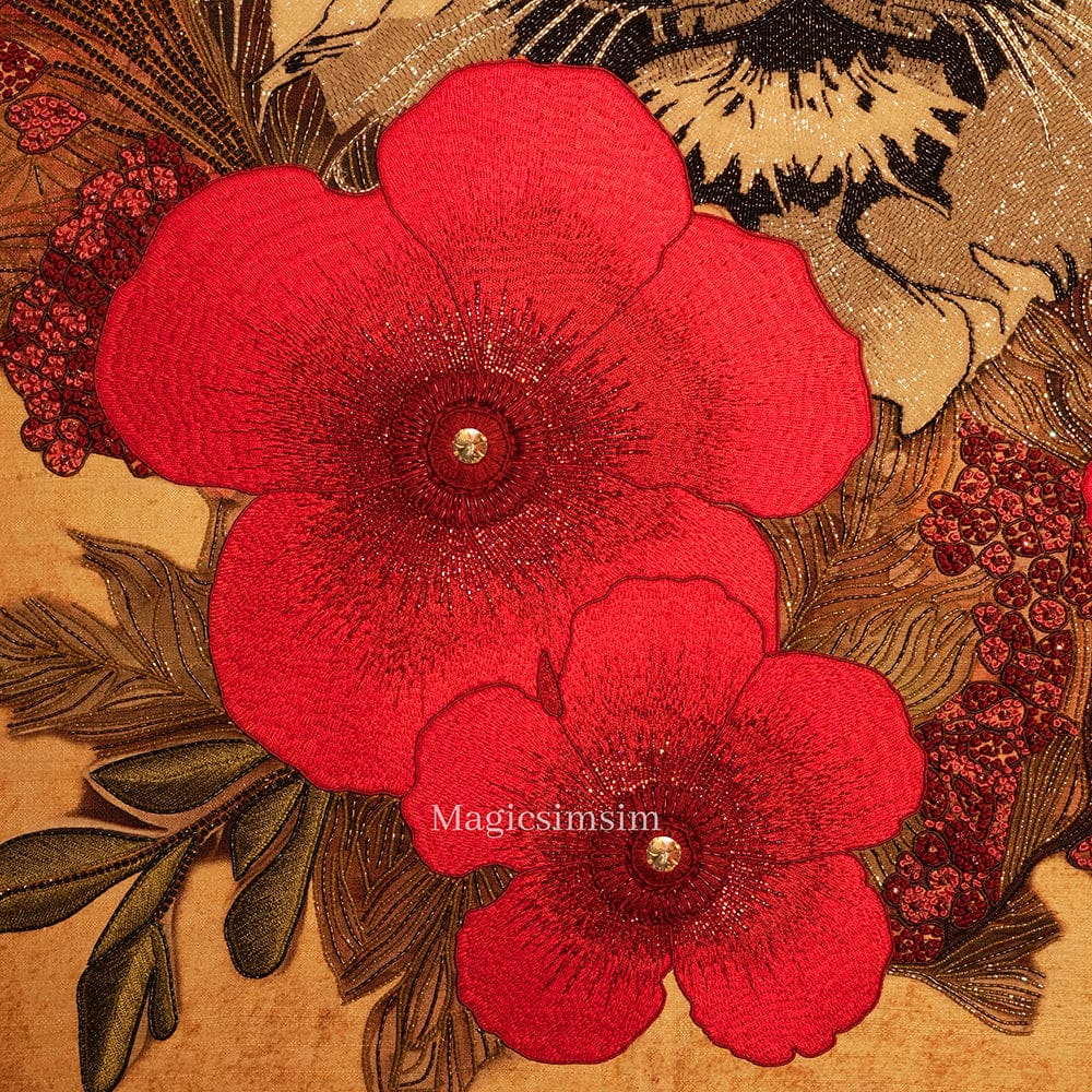 Magicsimsim Devi Art | 4 ft X 5 ft