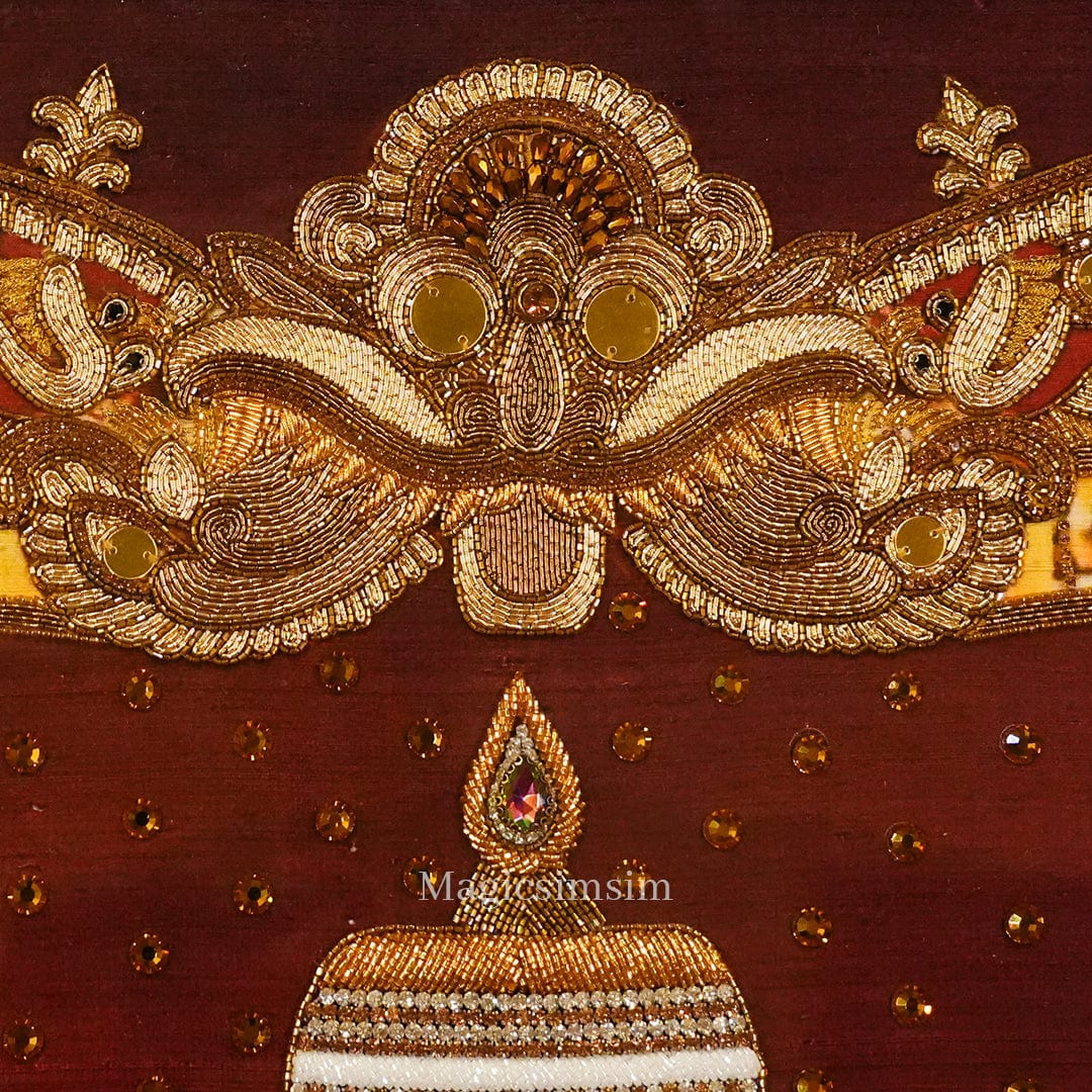 MagicSimSim Divine Lord Venkateshwara | 4ft x 5ft