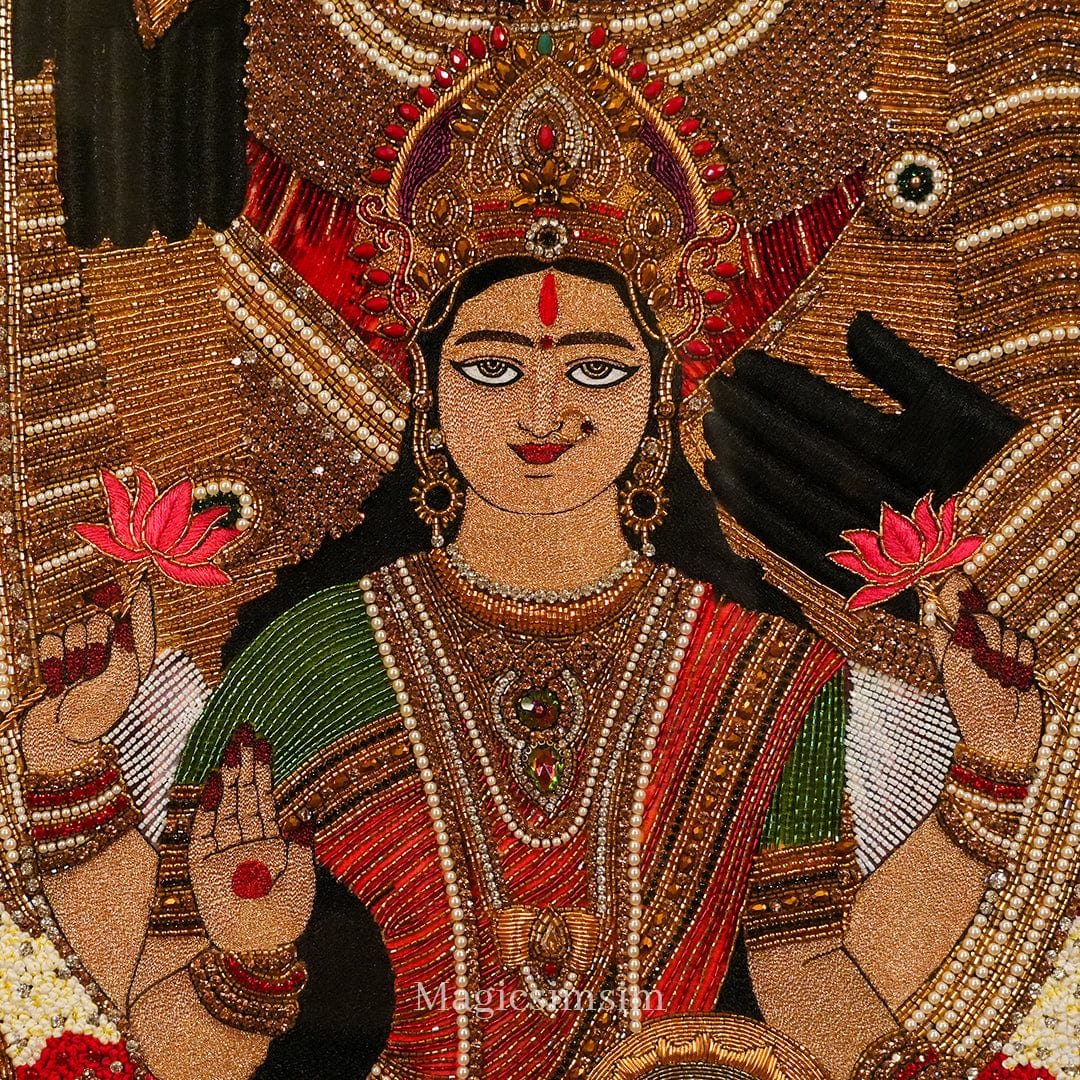 MagicSimSim Divine Lord Venkateshwara | 4ft x 5ft