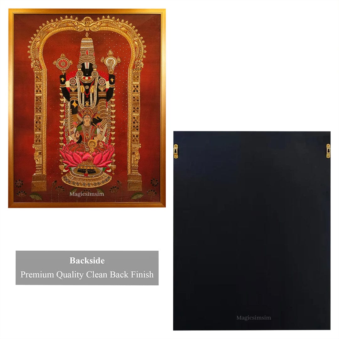 MagicSimSim Divine Lord Venkateshwara | 4ft x 5ft