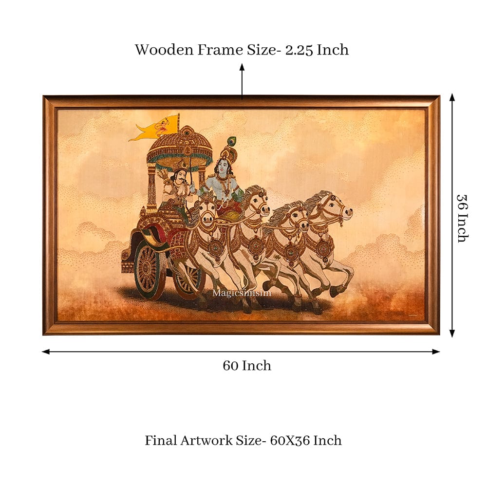 Magicsimsim Geeta Saar | 5 ft X 3ft