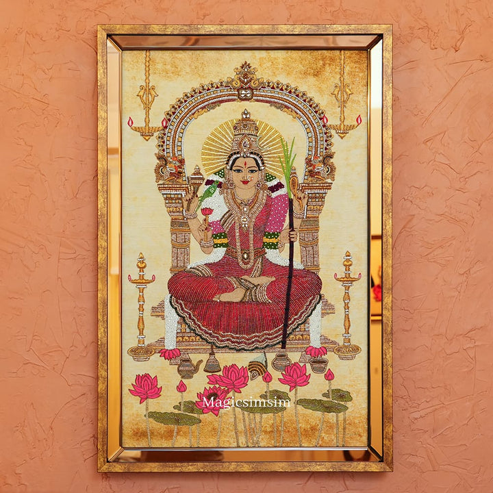 MagicSimSim Goddess Lalitha Devi | 2ft x 3ft