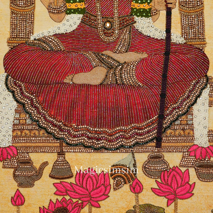 MagicSimSim Goddess Lalitha Devi | 2ft x 3ft