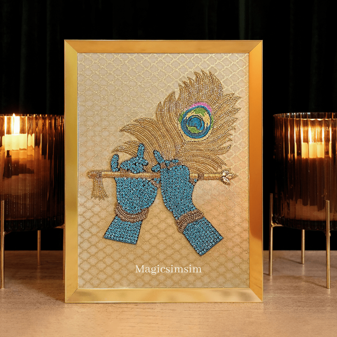 MagicSimSim Gopala Icon - 5 Pcs Set | 9 x 12 inches