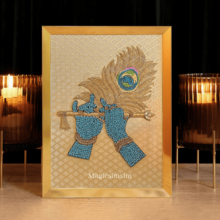 MagicSimSim Gopala Icon - 5 Pcs Set | 9 x 12 inches