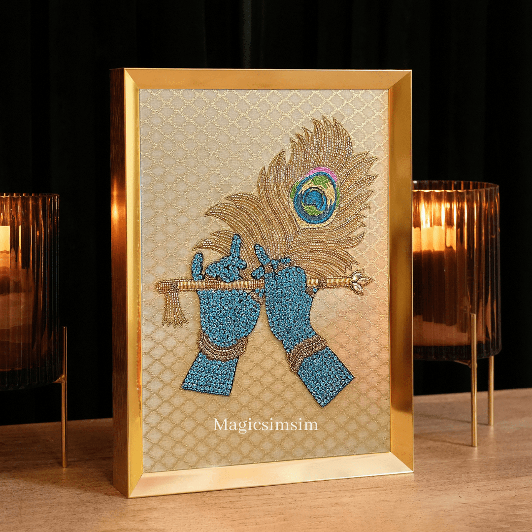 MagicSimSim Gopala Icon - 5 Pcs Set | 9 x 12 inches