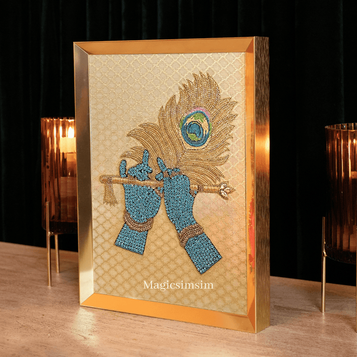 MagicSimSim Gopala Icon - 5 Pcs Set | 9 x 12 inches