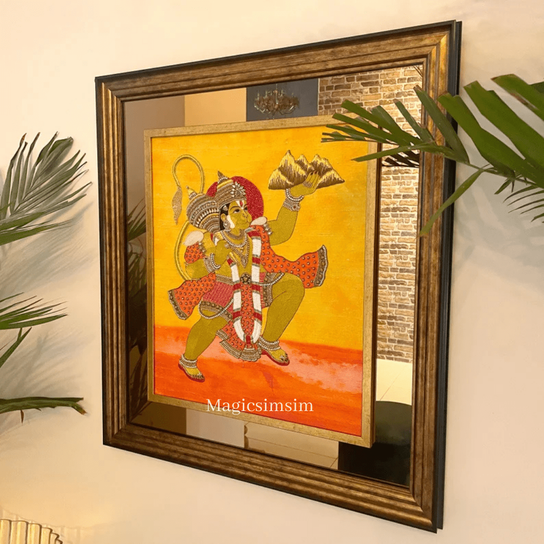 MagicSimSim Lord Hanumanji | 26 x 29 inches