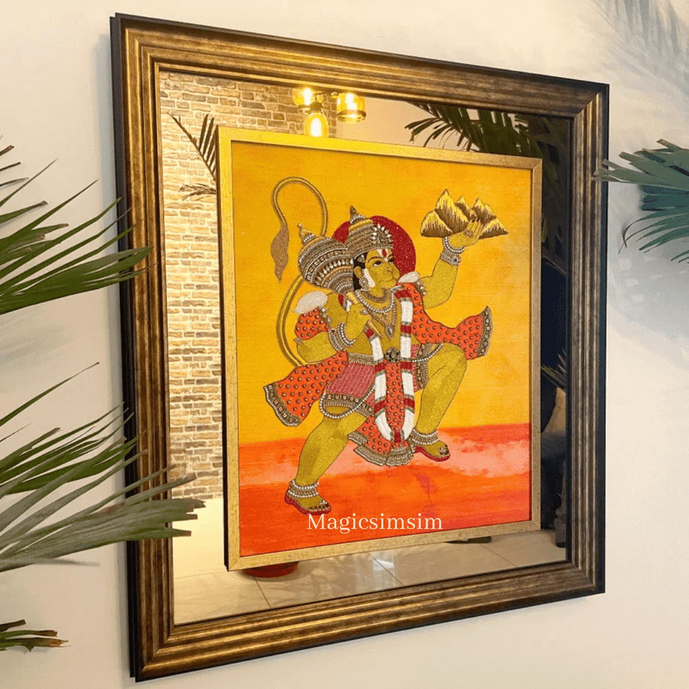 MagicSimSim Lord Hanumanji | 26 x 29 inches