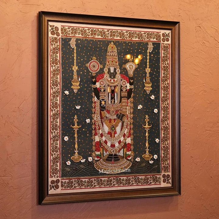 MagicSimSim Lord Venkateshwara | 3 ft X 3.6 ft