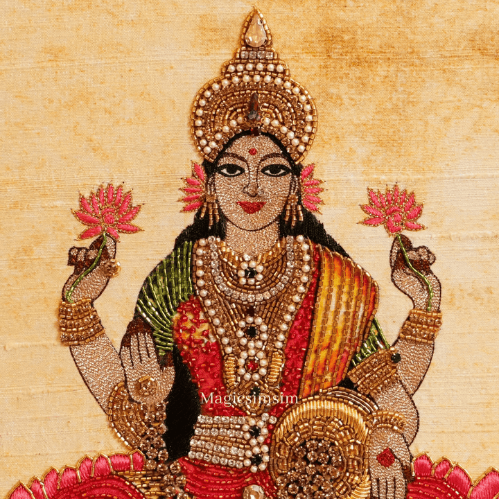 MagicSimSim Mahalakshmi - 5 Pcs Set | 9 x 12 inches