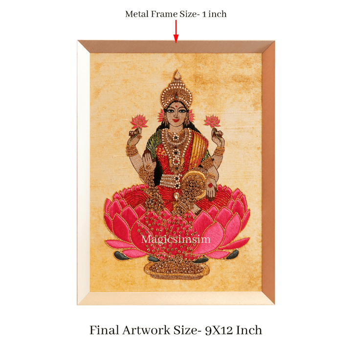 MagicSimSim Mahalakshmi - 5 Pcs Set | 9 x 12 inches