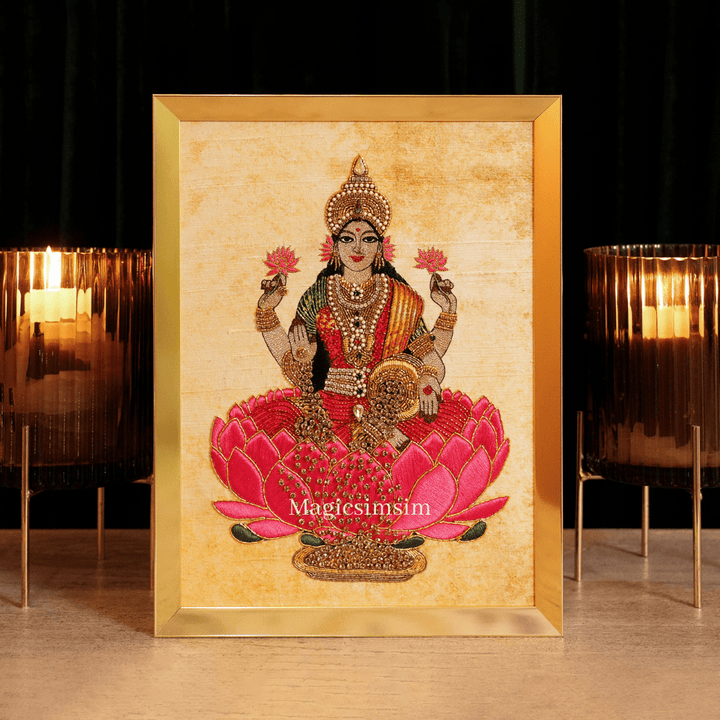 MagicSimSim Mahalakshmi - 5 Pcs Set | 9 x 12 inches