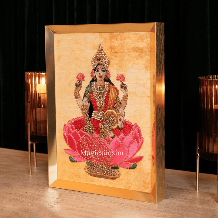 MagicSimSim Mahalakshmi - 5 Pcs Set | 9 x 12 inches