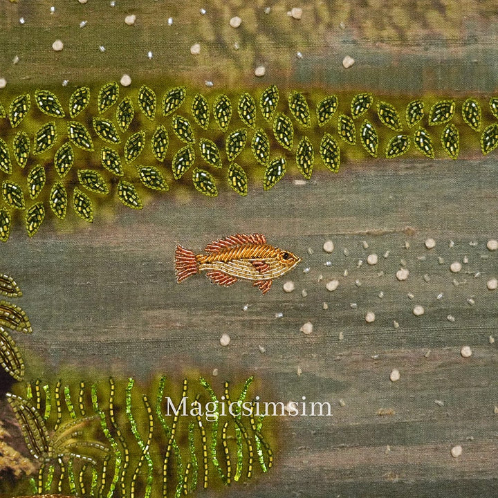 Magicsimsim Meghdoot Art | 4 ft X 6 ft