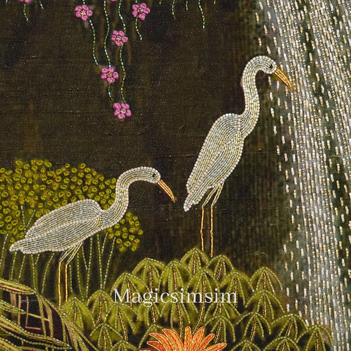 Magicsimsim Meghdoot Art | 4 ft X 6 ft