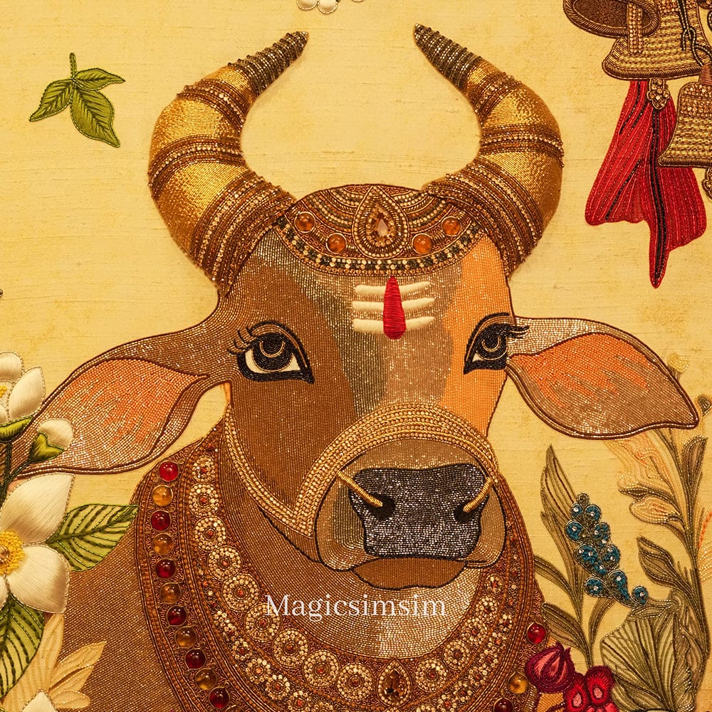 Magicsimsim Nandi Art | 4 ft X 5 ft