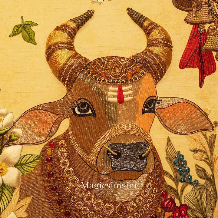 Magicsimsim Nandi Art | 4 ft X 5 ft