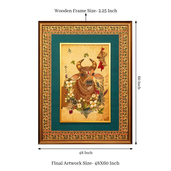 Magicsimsim Nandi Art | 4 ft X 5 ft