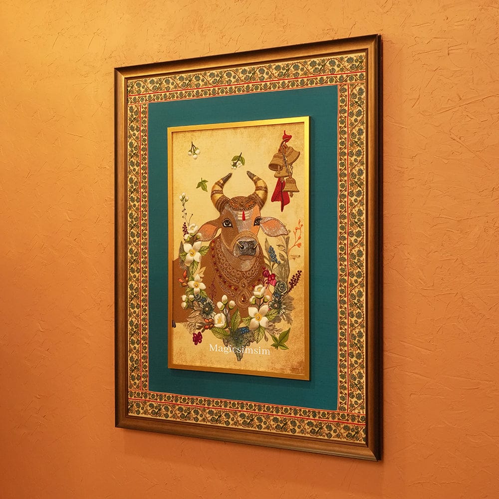 Magicsimsim Nandi Art | 4 ft X 5 ft