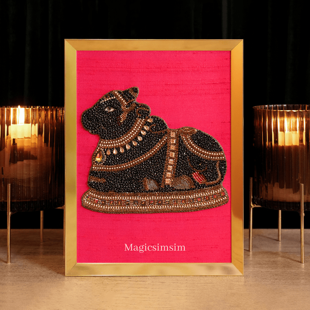 MagicSimSim Nandi Bull - 5 Pcs Set | 9 x 12 inches