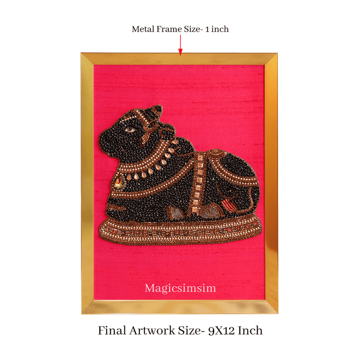 MagicSimSim Nandi Bull - 5 Pcs Set | 9 x 12 inches
