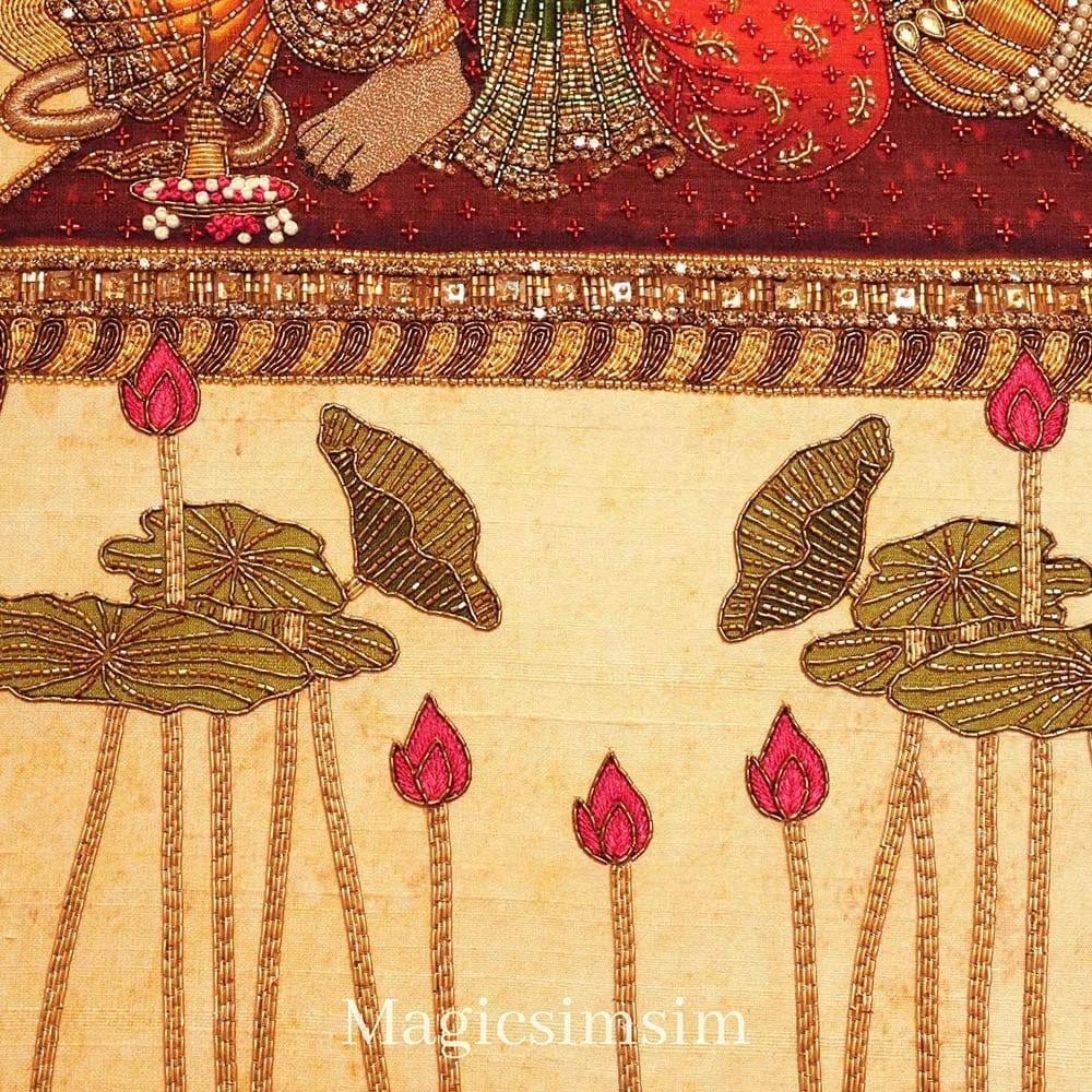 MagicSimSim Panchmukhi Hanuman Ji | 21 Inch X 25 Inch