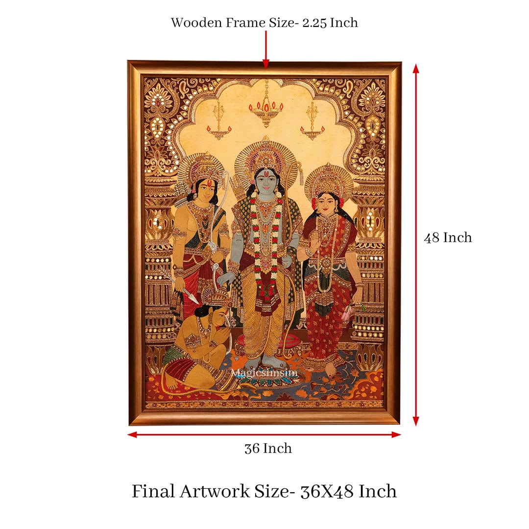 MagicSimSim Ram Parivaar | 3ft x 4ft