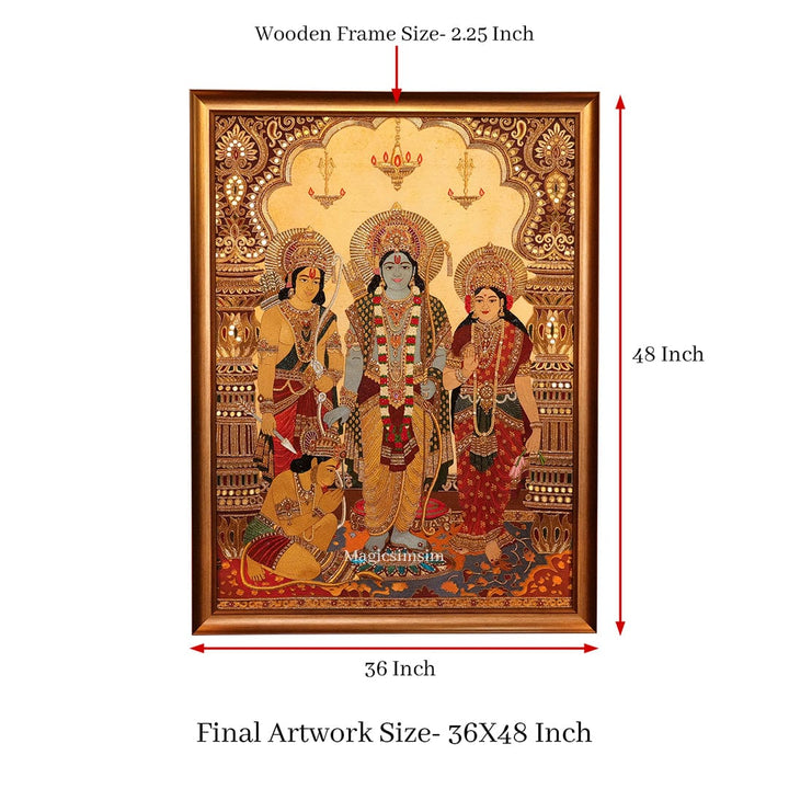 MagicSimSim Ram Parivaar | 3ft x 4ft