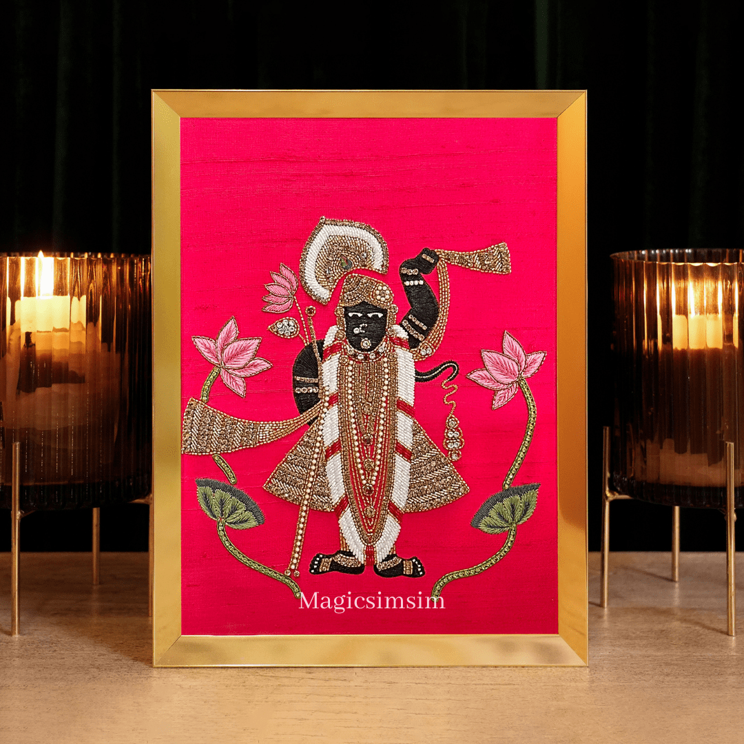 MagicSimSim Shrinath ji  - 5 Pcs Set | 9 x 12 Inches