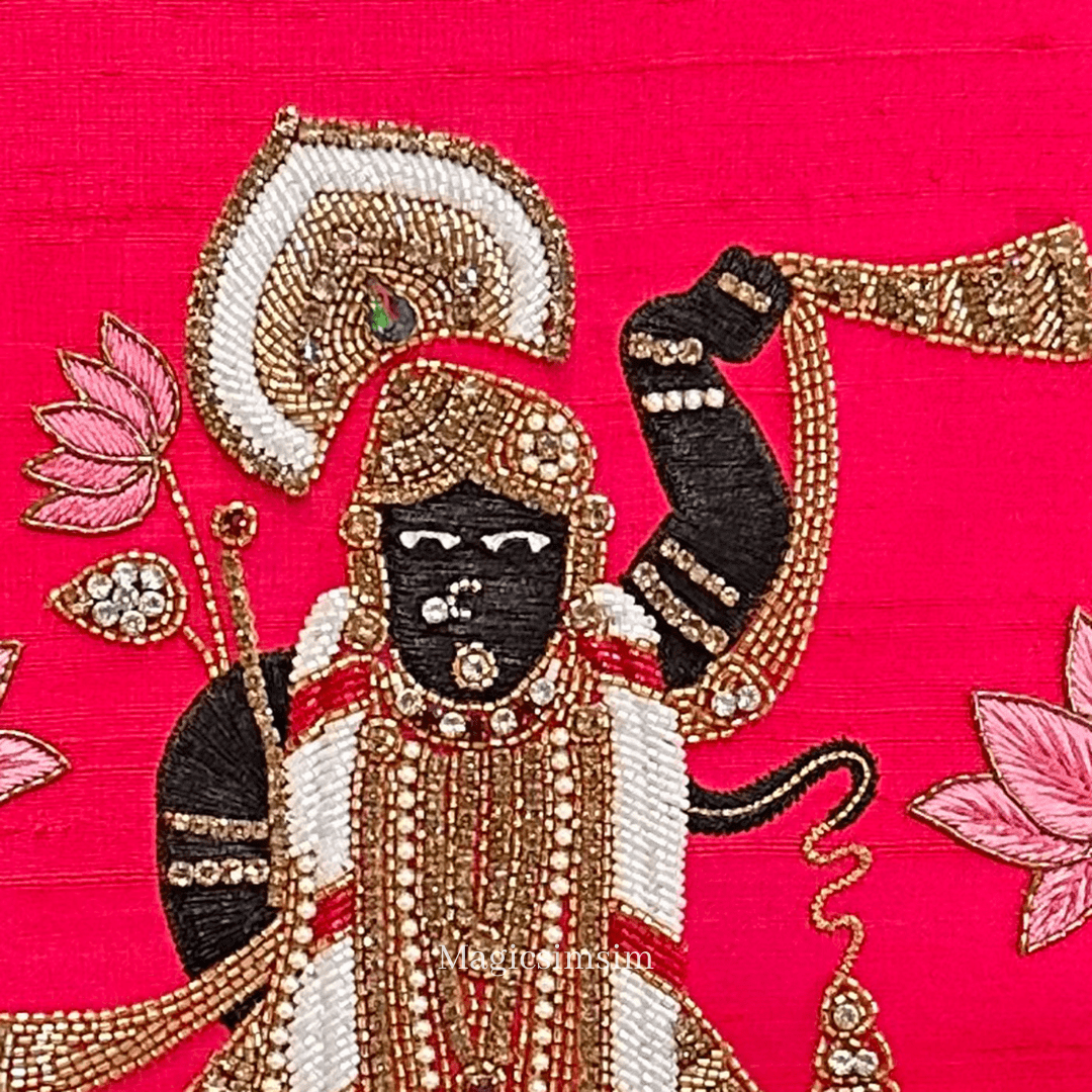 MagicSimSim Shrinath ji  - 5 Pcs Set | 9 x 12 Inches