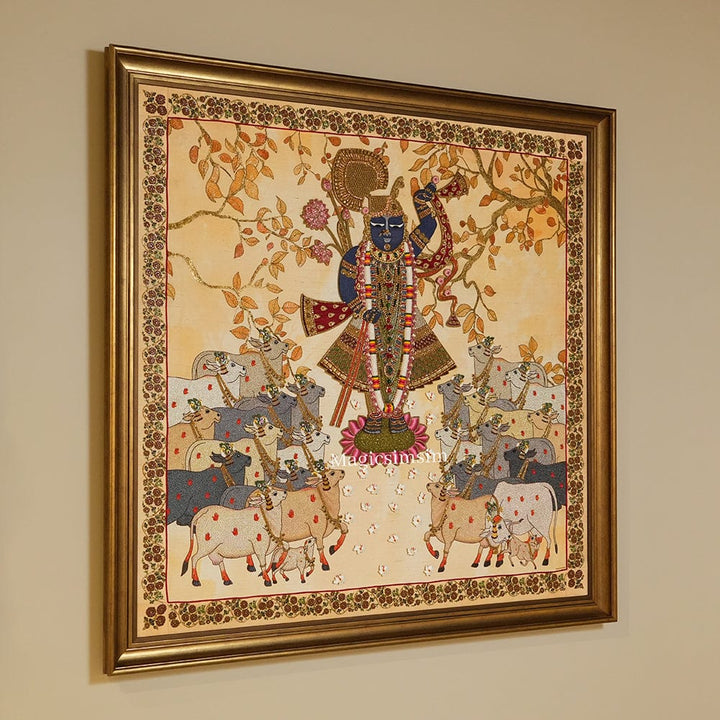 Magicsimsim Shrinathji Gopashtami | 5 ft X 5 ft