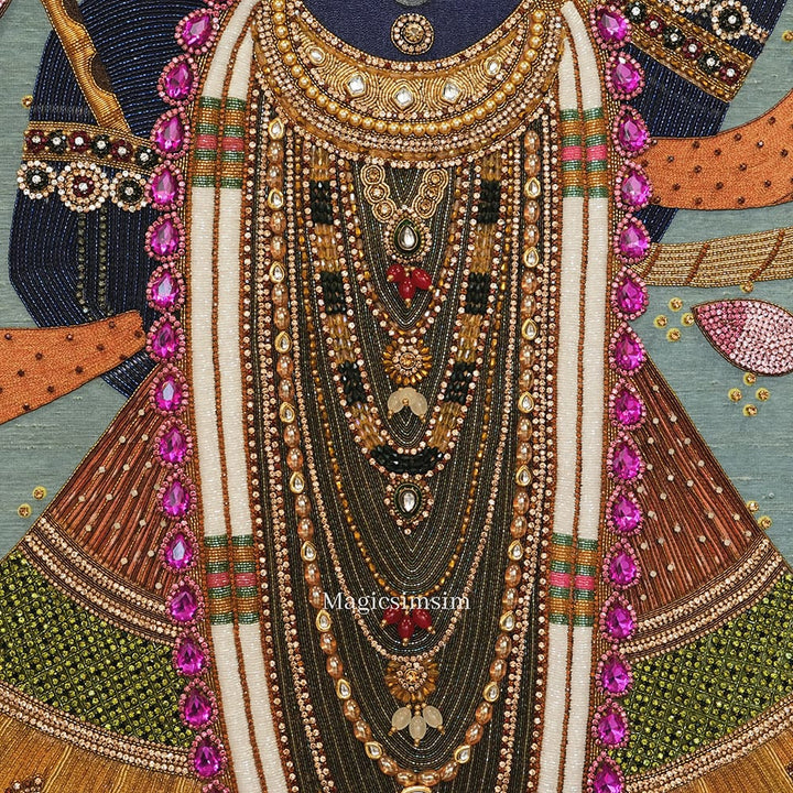 MagicSimSim Shrinathji Kamal Talai | 3 ft x 4 ft