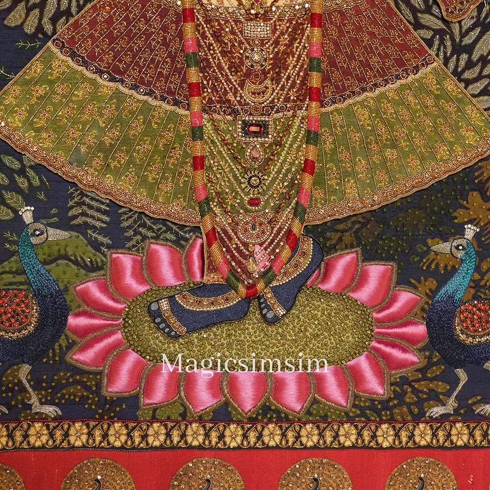 Magicsimsim Shrinathji Morkuti | 5 ft X 5 ft