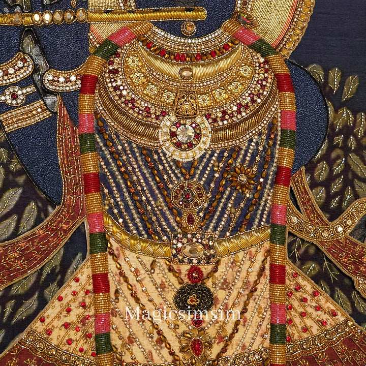 Magicsimsim Shrinathji Morkuti | 5 ft X 5 ft