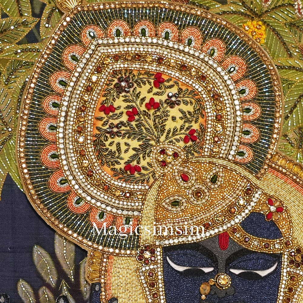 Magicsimsim Shrinathji Morkuti | 5 ft X 5 ft