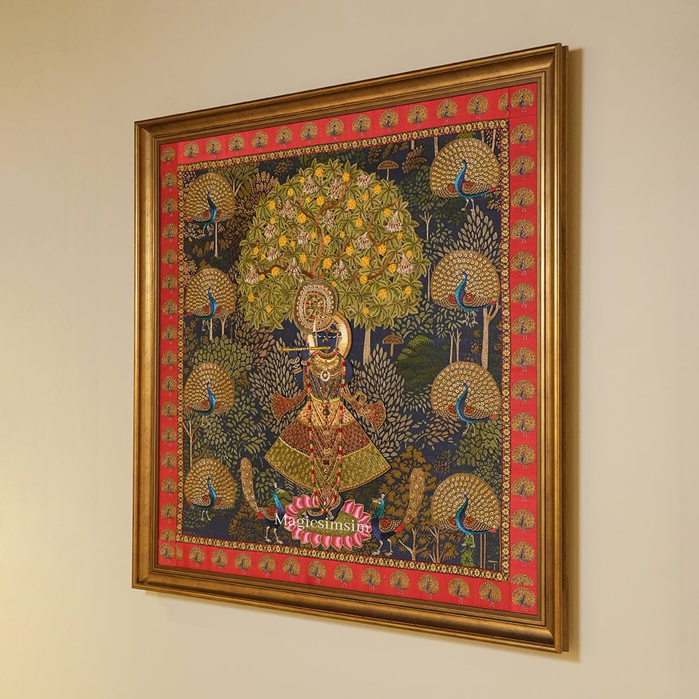 Magicsimsim Shrinathji Morkuti | 5 ft X 5 ft