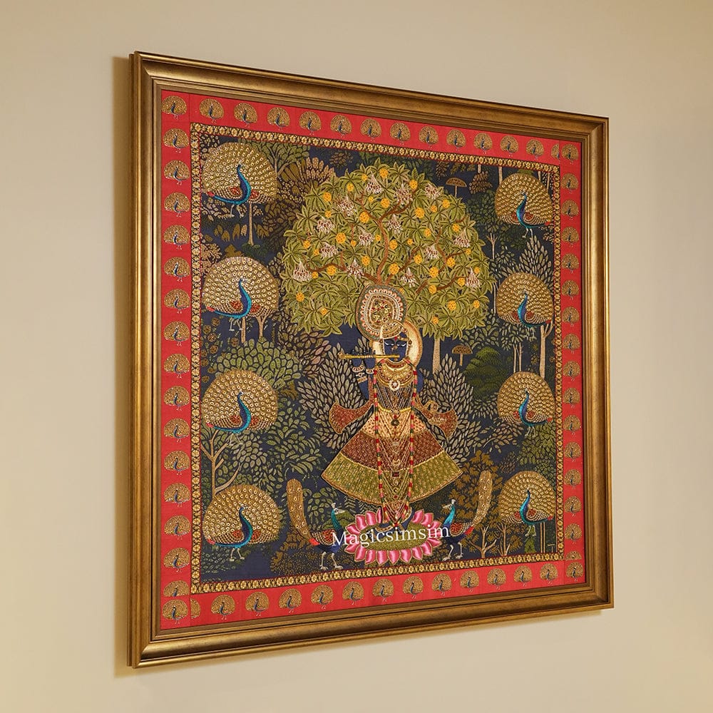 Magicsimsim Shrinathji Morkuti | 5 ft X 5 ft