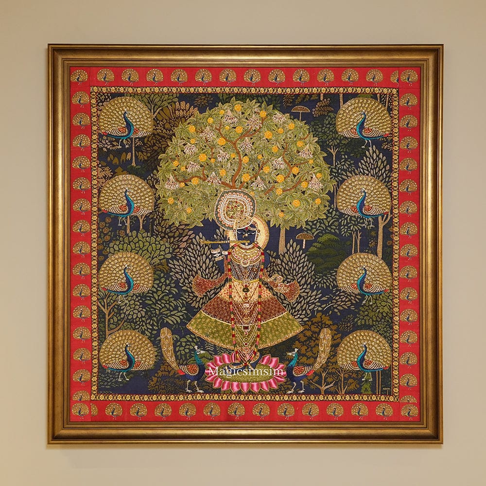 Magicsimsim Shrinathji Morkuti | 5 ft X 5 ft