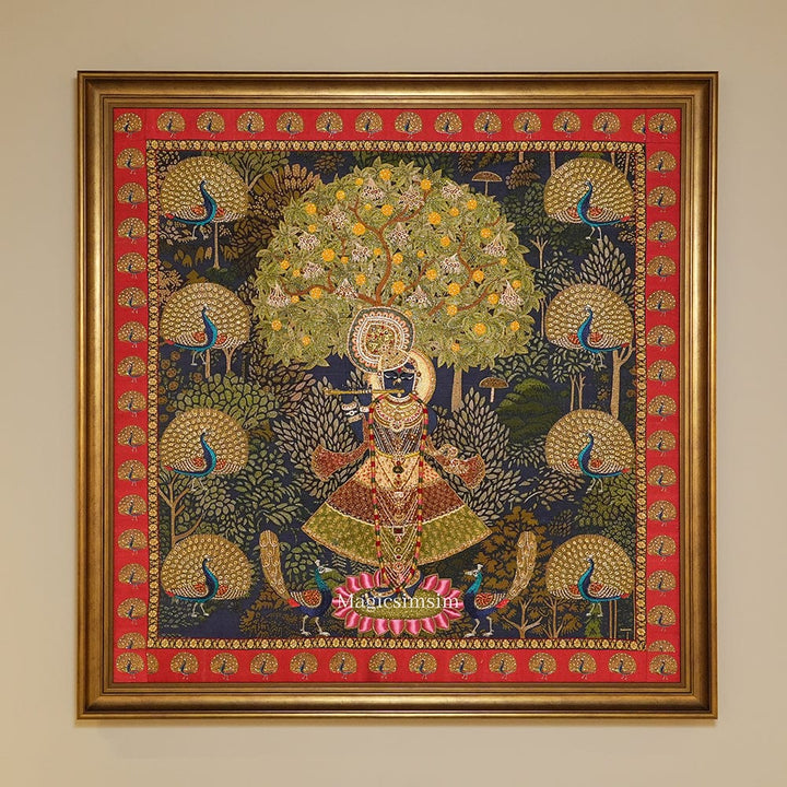 Magicsimsim Shrinathji Morkuti | 5 ft X 5 ft