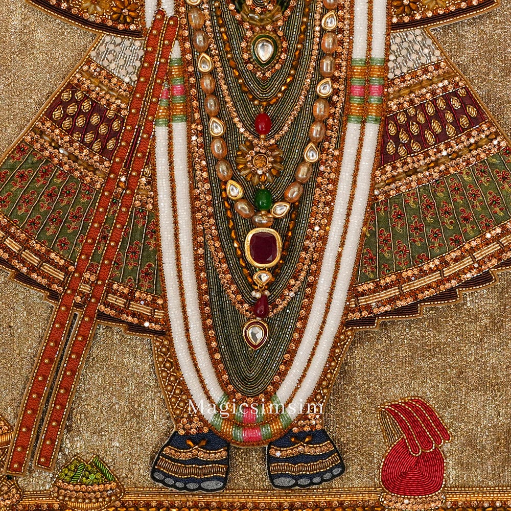 MagicSimSim Shrinathji Nathdwara | 3 ft x 4 ft